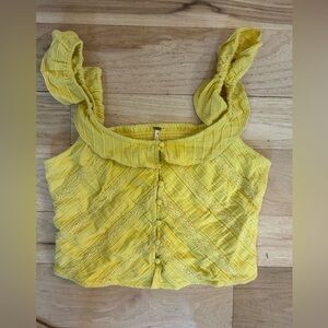 NWT free people crop top size medium